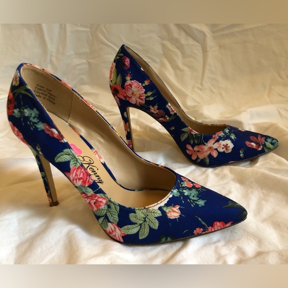 PENNY LOVES KENNY Floral Pumps (US 8M [fits like 8.5?]) - Picture 4 of 14